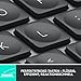 Logitech MX Keys Mini Kabellose Tastatur, Kompakt, Bluetooth, Hintergrundbeleuchtung, USB-C, Kompatibel mit Apple macOS, iOS, Windows, Linux, Android, Metallgehäuse - Dunkelgrau