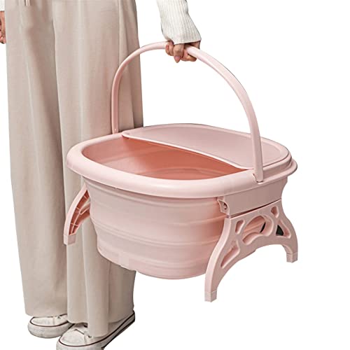 Bañera plegable portátil para pies con masaje burbujeante miniatura 5
