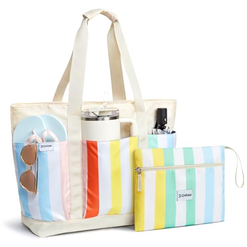 G4Free Large Capacity Beach Tote