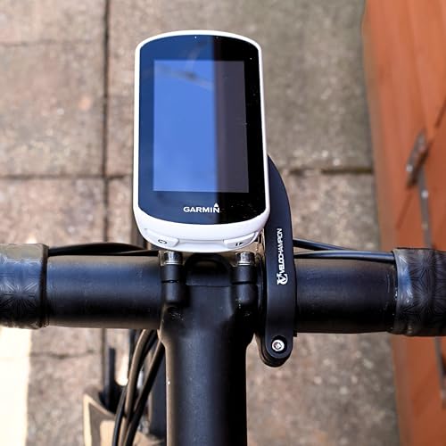 image for VeloChampion Out Front Bike Handlebar Mount Compatible with Garmin 130