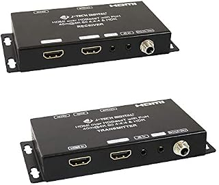 J-Tech Digital HDBaseT 4K@60Hz HDMI 2.0 Extender with a Local Loop Out