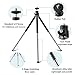 Mini Tripod for Webcam and Phone, 12.4 inch Metal Extendable Webcam Stand with Phone Holder, Small Tripod for Desk