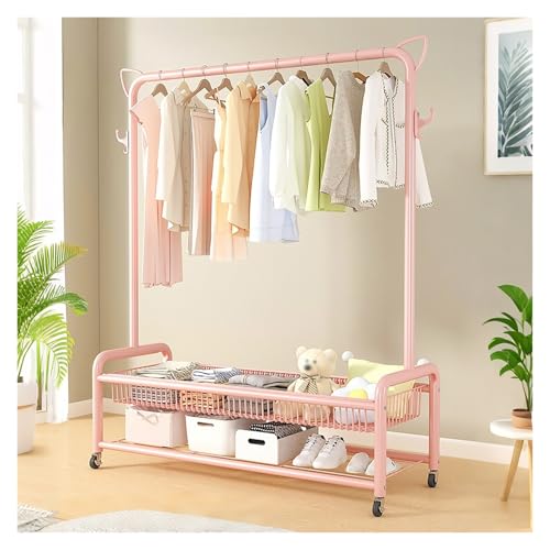 Percha portátil con ruedas de 80 cm elegante