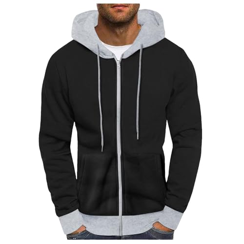 Sweat col zippé homme pour les activités extérieures et le travail