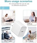 C'est vrai. Phone17/16/15 Chargeur rapide,20W USB C Bloc de charge avec 6FT USB-C Câble de recharge pour i Phone17/17 Plus/17 Pro Max/16/16 Plus/16 Pro/16 Pro Max/15/15 Pro Exclusivité