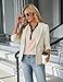 Blooming Jelly Women's Dressy Casual Tops Business Work Blouses 2025 Summer Button Down Shirts Short Cap Sleeve V Neck Tshirt (Apricot with Black,X-Small)