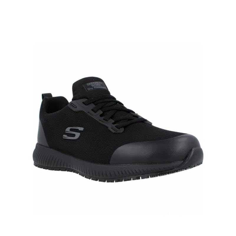 Skechers Herren Squad Sr Myton Sneaker, Black Textile Synthetic, 43 EU – Ansicht 4