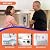 Tankless Water Heater Electric,110v 3000w Instant Water Heater with Remote Control, Water Temperature Regulating and Adjustable Temperature, LCD Digital Display for Kitchen and Bathroom,Gold