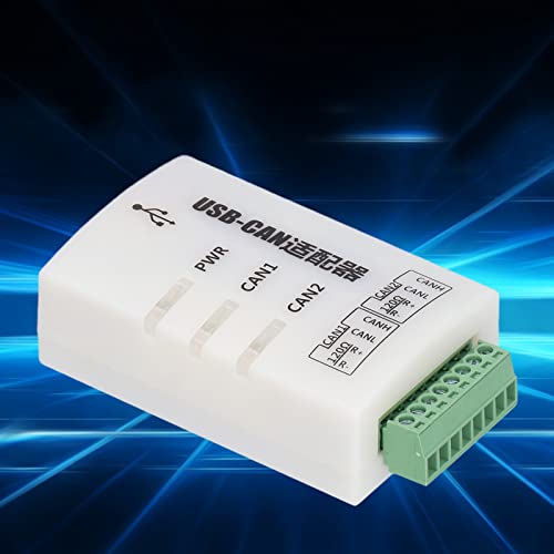 CAN USB Adapter, Automatic Detection Multifunctional CAN Bus Converter Easy Operation High Speed for Track Transportation for Automation Equipment - Image 3