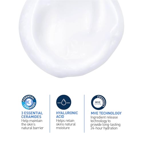 Image of CeraVe Hydrating Cleanser For Normal To Dry Skin (473ml) - Non-Foaming Face Wash with Hyaluronic Acid And Ceramides | Non-Comedogenic, Non-Irritating And Fragrance-Free Cleanser