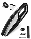 SERVOMASTER Handheld Vacuum Cleaner, Car Vacuum Cleaner Powerful with Rechargeable Battery, Portable Hand Held Vacuum Cordless with Washable HEPA Filter, Mini Vacuum Kit for Men and Women - Image 1