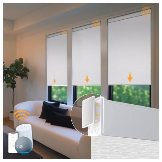 No Drill Motorized Blinds with Remote Control