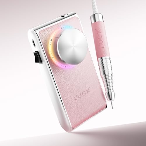 Ponceuse pour ongles en acrylique L'UGX haute précision, efile fluide et rechargeable