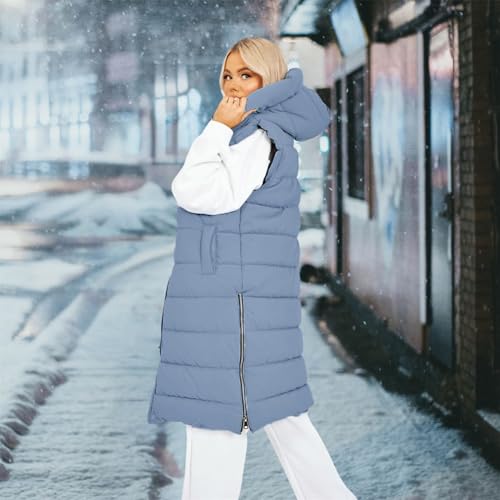 Chaleco acolchado con cremallera mujer chaleco ligero de abrigo casual 5