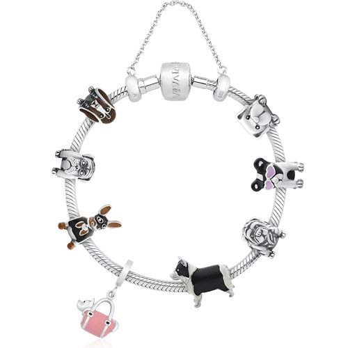 Pingente Life Bulldog Frances