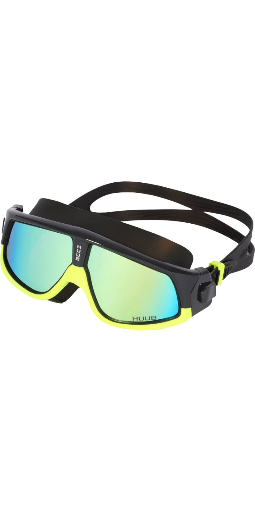HUUB Ryft - Máscara de natación para aguas abiertas, color negro y fotocromático