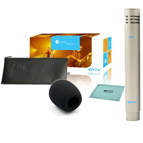 Ypa M606 Pencil Cardioid Condenser Mics - Ideal For Acoustic Instruments Or Drum Overheads #TOP4
