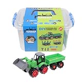 bauernwagen für puppen Autospielzeug für – glatte kanten verhindern verletzungen an den händen. unsere spielzeuge sind aus hochwertigen materialien hergestellt, die sicher und für ihre geeignet sind. landwirtschaftliches automodellspielzeug