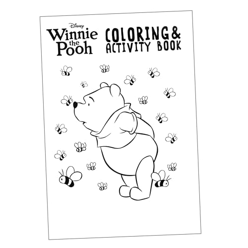 Image of Winnie the Pooh Coloring Activity Set - Includes Coloring Book, Winnie the Pooh, Stickers, and More