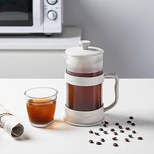 ModFurne French Press Coffee Maker 12 Oz, Presses Tea Makers with Borosilicate Glass Cold and Hot Brew Coffee - 1