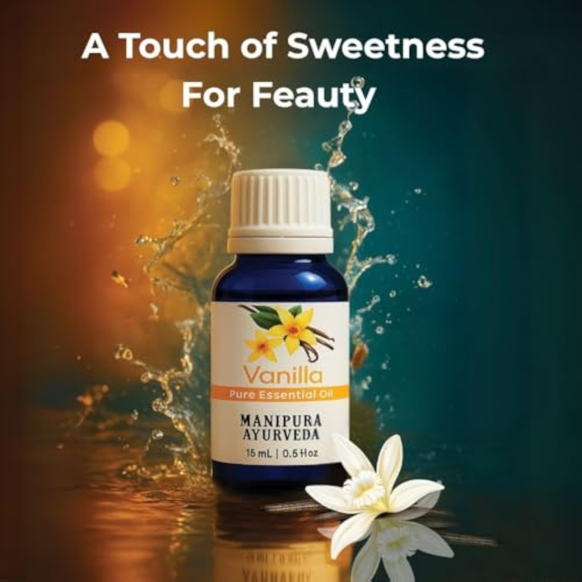 Vanilla Oil Diffuser Pack of 2, 100% Pure
