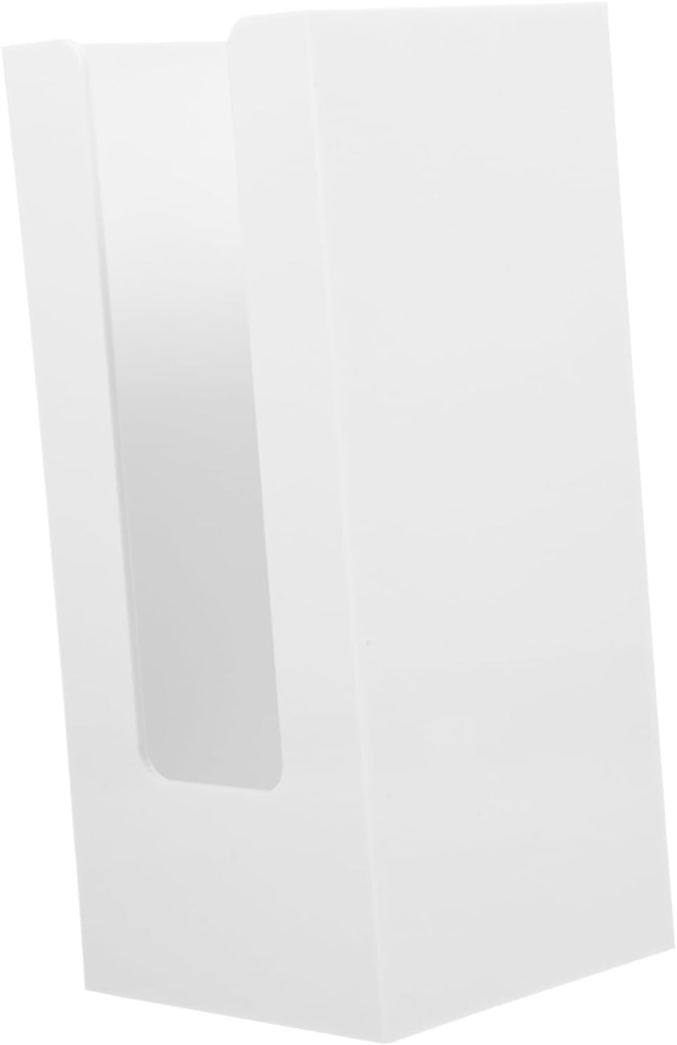 Disposable Paper Cup Dispenser Desktop Holder for Easy Access and Organization Wall-mountable Storage Rack for Office Use Smooth Edges Space-Saving Design
