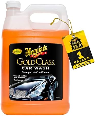 Meguiar's Gold Class Shampoo, 1 GAL BT, 4/CV