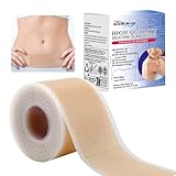 Silikon Narbenpflaster 4 * 150cm Silikonpflaster Für Narben, Silicone Scar Sheets Repair Sheet Wiederverwendbar Ultradünn Flexibel Narbenbehandlung Für Nach Operationen Verbrennungen