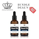 JAX OF LONDON Jax of London Attraction Olejek do brody dla mężczyzn 50ml Olejek do pielęgnacji brody dla mężczyzn, Składa się z witaminy E, oleju z awokado