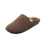 [パンジー] 9732 室内履き ルームシューズ スリッパ メンズ ボア 軽量 LL ブラウン