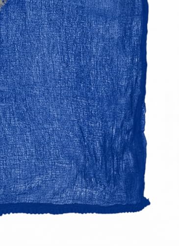Image of Women's Solid Plain Pure Cotton long Dupatta & Chunnis odhni with pom pom border, 2.25 meter