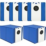 6 Pack 6 Liter Large Capacity Dust Bags Fits for BObsweep UltraVision & UltraVision Pet Self-Empty Robot Vacuum Cleaner Replacement Parts Accessories Disposable Vacuum Bags