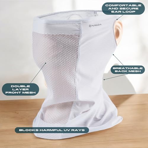 Nalda Korea Sport Neck Gaiter, UV Mask, Face Mask, Balaclava, Breathable Face Cover, Mask For Men, Mask For Women, Golf Mask4