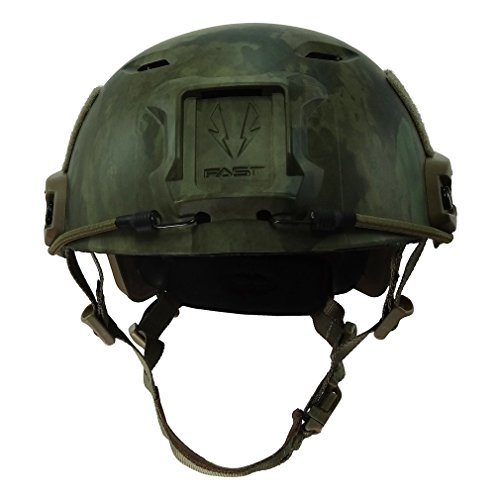 Loogu Fast Bj Base Jump Military Helmet With 12-In-1 Headwear #TOP5