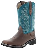 Innenmaß Ariat Damen Cowboy Stiefel 25031 PRIM Rose Westernreitstiefel Lederstiefel Braun Türkis 40 EU