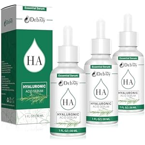 2.3% Hyaluronic Acid Serum Balancing Face with Tea Tree & Centella Asiatica Extracts Facial Serum (3 Pack 1fl.oz|30ml) 2.3% Hyaluronic Acid Serum with Tea Tree Extracts 1 Fl Oz (Pack of 3)