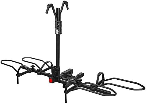 Hollywood Racks Sport Rider 2" Hitch Bike Rack, Carries 2 Bikes up to 80 lbs Each for Standard, Fat Tire and Electric Bicycles - Heavy Duty, Foldable Ebike Rack for Car, Truck, RV and SUV