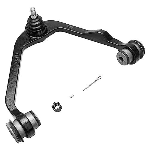 Image of Detroit Axle - 14pc Front End Kit for Ford Expedition F-150 F-250 Lincoln Blackwood Navigator, Upper Control Arms Lower Ball Joints Sway Bars Tie Rods Adjusting Sleeves Pitman Idler Arms Replacement