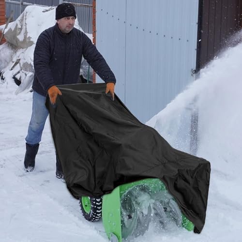 Housse pour chasse-neige bâche robuste contre humidité terrasse - 4