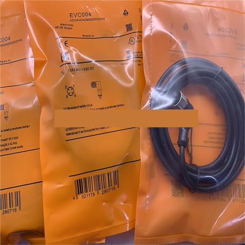 Cable de sensor EVC003 con conector M12 para automatización industrial 4