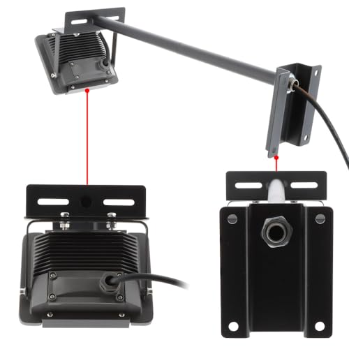 Projecteur pour façades enseignes Gefom LED 20w avec support inclinable robuste