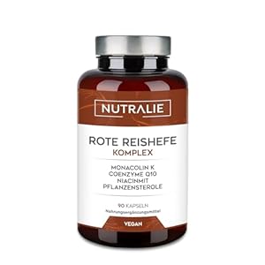 Nutralie Rote Reishefe Komplex 90 Vegan Kapseln