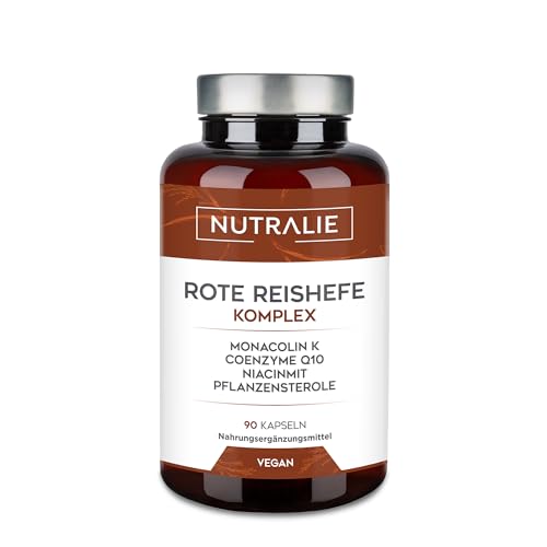 Nutralie Rote Reishefe Komplex 90 Vegan Kapseln