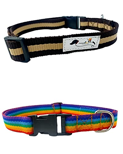 Forever99 Pet Shop Nylon Dog Adjustable Collar Neck Belt for Large Dogs multi color to fit all adjustable (B082BGPW16) Amazon Price History, Amazon Price Tracker