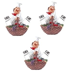 Zerodeko 3 Sets Kaart Familie Houder Organizer Hervulbare Heldere Peper Reizen Shaker Catering Voor Keuken Decoratieve…