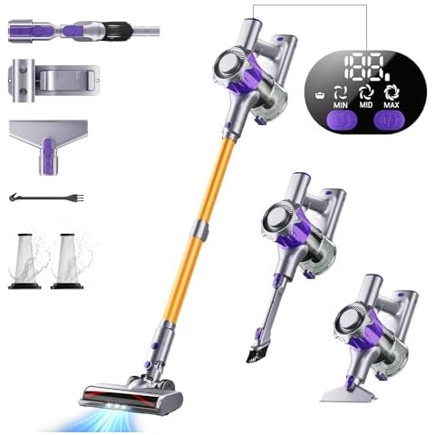 Aspirateur Balai Sans Fil EUARY 450W Cover
