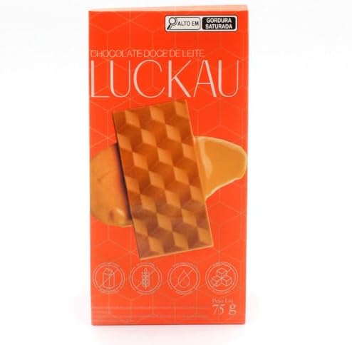 Chocolate de Doce de Leite Luckau 75g