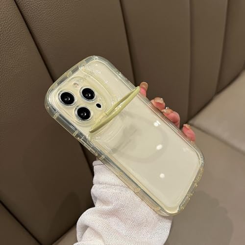 Coque transparente iPhone 11 Pro Max avec anneau de support premium