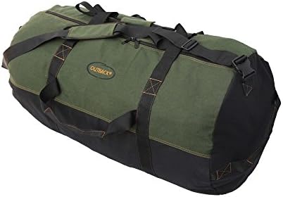 Gilbins Heavyweight Cotton Canvas Outback Camping Hiking Duffle Bag