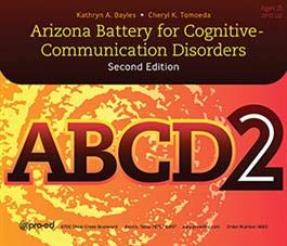 بطارية ABCD-2 أريزونا لاضطرابات التواصل المعرفي، الإصدار الثاني، المجموعة الكاملة